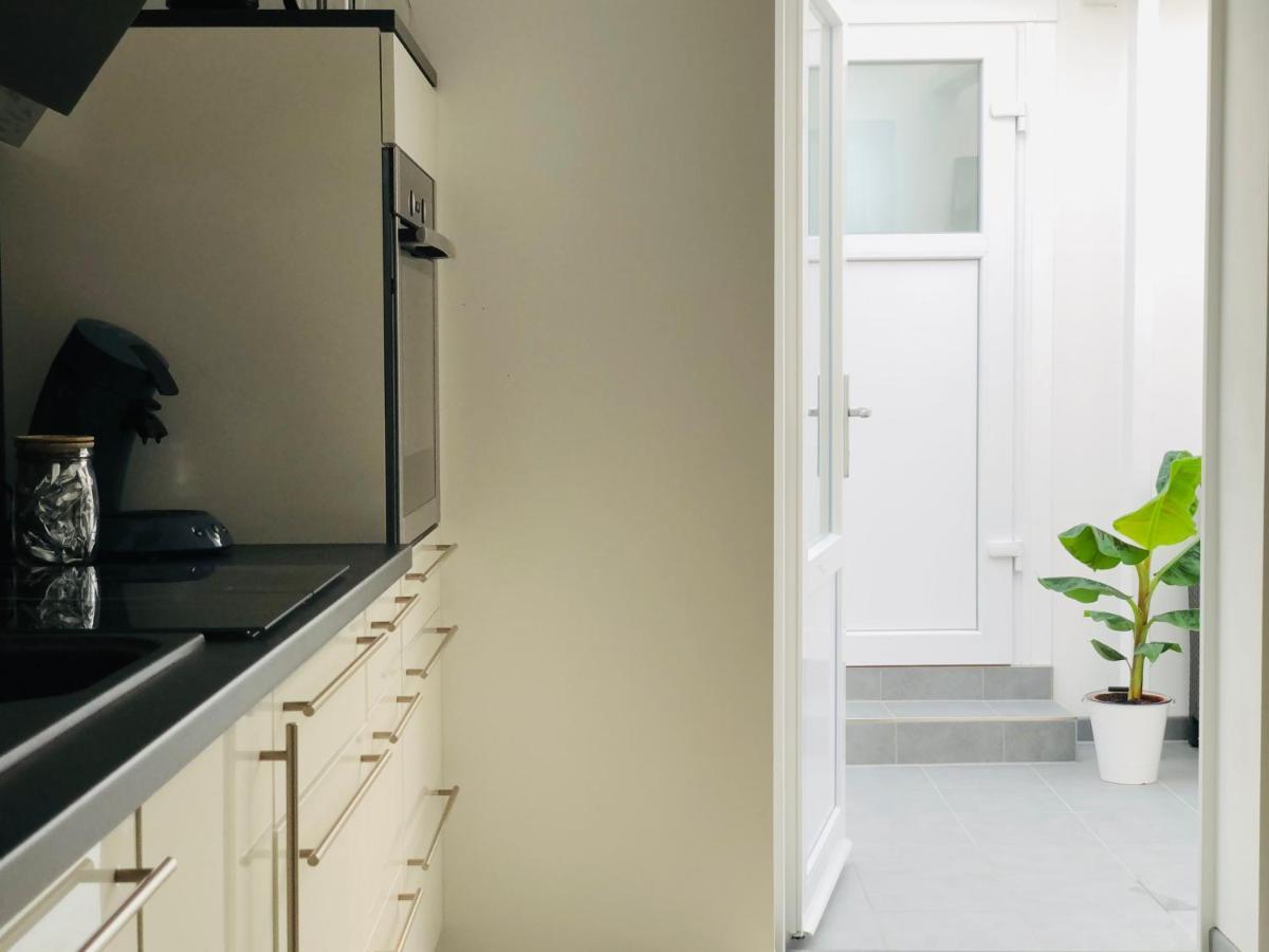 Altstadthus-Gemuetliches Ferienhaus Mit Gaertchen Friedrichstadt Exteriör bild
